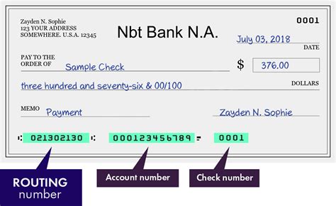 NBT Bank Routing. . Nbt bank routing number